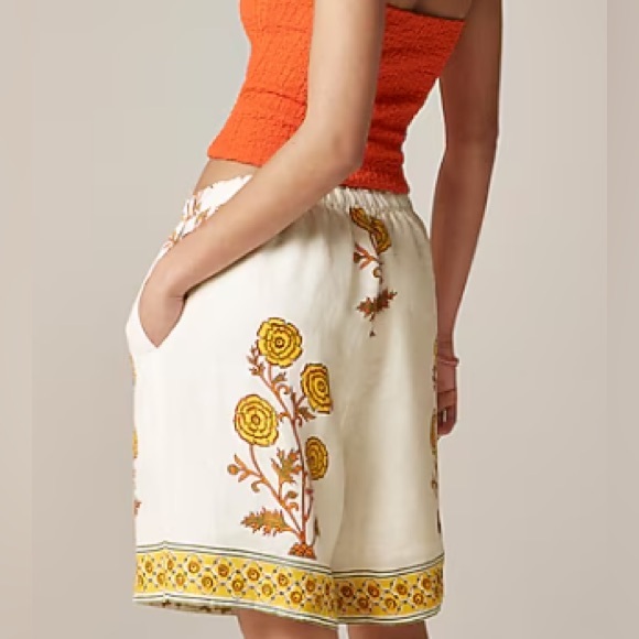 J. Crew Women's 7" Stratus Short in Linen, Size Medium - Picture 2 of 8